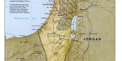 地図のイスラエル文地理学 