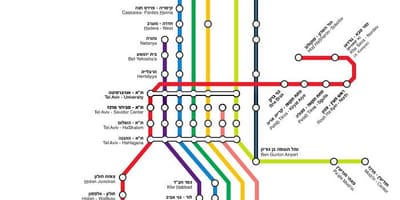 地図のイスラエル車