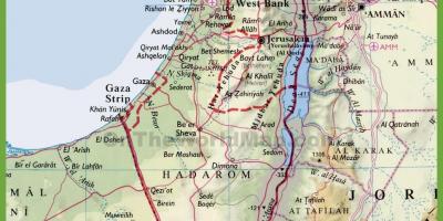 地図のイスラエル文地理学 